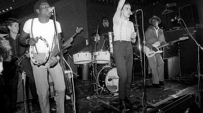 The Specials performing and wearing Dr. Martens in 1979.