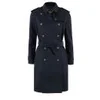 Sophie Hulme Women's Brass Trench - Navy - Image 1