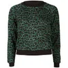 Baum und Pferdgarten Women's Elmar Sweater - Green Leopard - Image 1