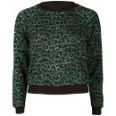 Baum und Pferdgarten Women's Elmar Sweater - Green Leopard Image 1
