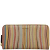 Paul Smith Accessories Large Zip Around Leather Wallet - Swirl - Image 1