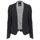 Denham Women's Vive CS Tailored Jersey Jacket - Black Image 1