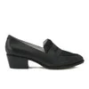 Senso Women's Lola III Slip On Leather/Pony Shoes - Black - Image 1