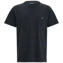 Paul Smith Jeans Men's Stripe Pocket Cotton T-Shirt - Black Image 1