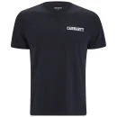 Carhartt Men's College Script T-Shirt - Jet/White