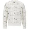 Peter Jensen Men's Rabbit Repeat Jersey Sweatshirt - White - Image 1