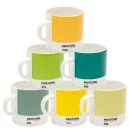 Pantone Universe Set of 6 Espresso Cups - Mixed Greens Image 1