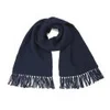 Collective Purl Stitch Scarf - Navy - Image 1