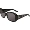 Fendi Oval Sunglasses - Black - Image 1