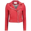 IRO Women's Leather Luiga Jacket - Red - Image 1