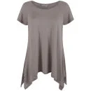 Great Plains Women's Feather Jersey Slouch T-Shirt - Sparrow