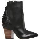 Sam Edelman Women's Martina Heeled Leather Ankle Boots - Black Image 1