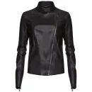 Joseph Women's Alpha Nappa Leather Jacket - Black