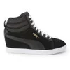 Puma Women's Classic Wedged Trainers - Black - Image 1