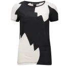 Marc by Marc Jacobs Women's Carmen Flame Colour Block T-Shirt - Black Multi