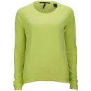 Maison Scotch Women's Jersey Long Sleeved Top - Tropical Lime Image 1