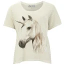 Wildfox Women's Unicorn Print A-Line T-Shirt - Vintage Lace