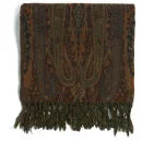 Our Legacy Boiled Paisley Scarf - Dark Red Image 1