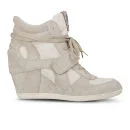 Ash Women's Bowie Suede Wedges  - Clay
