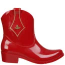 Vivienne Westwood for Melissa Women's Protection Ankle Boots - Red Orb
