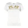 Comme des Garcons PLAY Women's AZ-T133 T-Shirt - White - Image 1