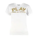 Comme des Garcons PLAY Women's AZ-T133 T-Shirt - White Image 1