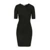 Carven Women's 160-R52 Stretch Jersey Dress - Black - Image 1