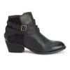 Hudson London Women's Horrigan Tie Around Leather Ankle Boots - Jet - Image 1