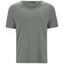 T by Alexander Wang Men's Classic Low Neck T-Shirt - Heather Grey Image 1