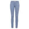 Victoria Beckham Women's VB41 Sky Chambray Power Skinny Jeans - Light Blue - Image 1