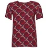 Marc by Marc Jacobs Women's Etta Print Top - Cabernet Red - Image 1