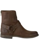 Frye Women's Phillip Harness Leather Boots - Cognac