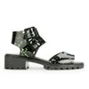 Miista Women's Patti Speckle Sandals - Black - Image 1