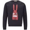 Peter Jensen Men's Monster Rabbit Jersey Sweatshirt - Black - Image 1