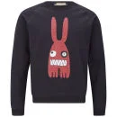 Peter Jensen Men's Monster Rabbit Jersey Sweatshirt - Black