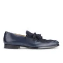 Mr. Hare Men's Genet Tassel Leather Loafers - Navy