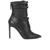 BOSS Hugo Boss Women's Judy Lace Up Leather Heeled Ankle Boots - Black - Image 1