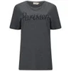 Maison Kitsuné Women's Parisien T-Shirt - Grey Melange - Image 1