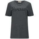 Maison Kitsuné Women's Parisien T-Shirt - Grey Melange