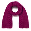 French Connection Fifi Knitted Scarf - Berry Punch - Image 1