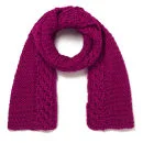 French Connection Fifi Knitted Scarf - Berry Punch