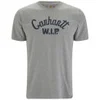 Carhartt Men's Window Script T-Shirt - Grey Heather - Image 1
