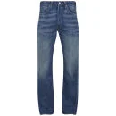 Levi's Vintage Men's 1955 501 Straight Fit Cone Mill Jeans - Mustang Wash Image 1