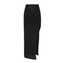 Helmut Lang Women's Kinetic Jersey Maxi Skirt - Black Image 1