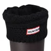 Hunter Women's Moss Cable Welly Socks - Black - Image 1