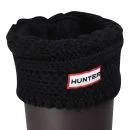 Hunter Women's Moss Cable Welly Socks - Black