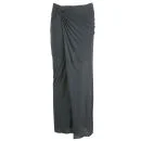 Helmut Lang Women's Slit Skirt - Titanium