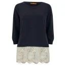 BOSS Orange Women's Llanna Knit Sweater - Charcoal
