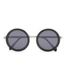 Le Specs Women's Ziggy Round Sunglasses - Black Image 1
