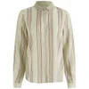 Maison Scotch Women's Silk Stripe Shirt - Cream/Pink - Image 1